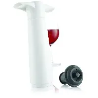 Bilde av Vacu Vin Wine Saver Vakuumpumpe med Stopper Hvit Vintilbehør