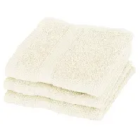 Bilde av Vaskeklut - Kremfarget - Egeria - 30x30 cm Håndklær