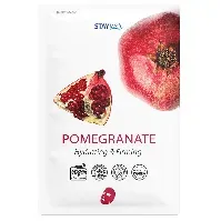 Bilde av Vegan Sheet Mask Pomegranate, Stay Well Ansiktsmaske Hudpleie - Ansiktspleie - Ansiktsmaske