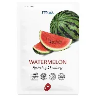 Bilde av Vegan Sheet Mask Watermelon, Stay Well Ansiktsmaske Hudpleie - Ansiktspleie - Ansiktsmaske