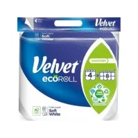 Bilde av Velvet Toalettpapir Velvet Ecoroll 4 ruller Rengjøring - Tørking - Toalettpapir og dispensere