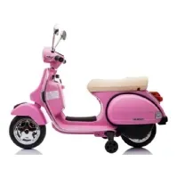Bilde av Vespa PX150 EL scooter 12V (Opgraderet udgave) Pink Utendørs lek - El & Bensinkjøretøy - El-biler til barn 12/24V