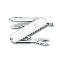 Bilde av Victorinox 0.6223.7G, Klappkniv med lås, Multiverktøyskniv, Drop punkt, ABS syntetisk, Hvit, 7 verktøy Verktøy & Verksted - Håndverktøy - Kniver