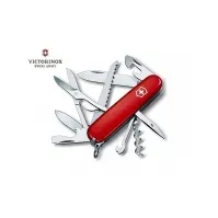 Bilde av Victorinox Huntsman, Klappkniv uten lås, Multiverktøyskniv, Rustfritt stål, Rød, 15 verktøy, 9,1 cm Verktøy & Verksted - Håndverktøy - Kniver