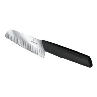 Bilde av Victorinox Swiss Modern Santoku svart 17 cm Kjøkkenutstyr - Kniver og bryner - Kjøkkenkniver