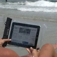 Bilde av Vikingbad Drycase Tablet Vanntett bag for Nettbrett - Passer Alle Netbrett og E-lesere Tilbehør boblebad