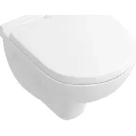 Bilde av Villeroy , Boch O.Novo Compact vegghengt toalett, uten skyllekant, hvit Baderom > Toalettet
