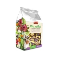Bilde av Vita Herbal for gnagere og kaniner, blomsterblanding, 50g, 4stk/disp Kjæledyr - Små kjæledyr - Snacks til gnagere