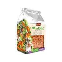 Bilde av Vita Herbal for gnagere og kaniner, tørkede gulrøtter, 100g, 4stk/disp Kjæledyr - Små kjæledyr - Snacks til gnagere