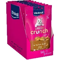 Bilde av Vitakraft - Cat treats - 9 x Crispy Crunch with malt / anti hairball 40g (bundle) - Kjæledyr og utstyr