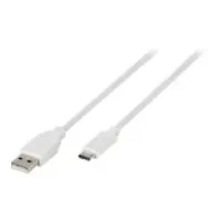 Bilde av Vivanco DCVVUSBC20A12W, 1,2 m, USB C, USB A, Hvit PC tilbehør - Kabler og adaptere - Datakabler