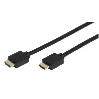Bilde av Vivanco Vivanco HDMI High Speed Ethernet kabel, gull, 1 m Bilde,Kablar