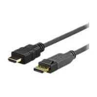 Bilde av VivoLink Pro - HDMI-kabel - DisplayPort hann til HDMI hann - 1 m - låst PC tilbehør - Kabler og adaptere - Videokabler og adaptere