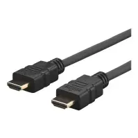 Bilde av VivoLink Pro - HDMI-kabel med Ethernet - HDMI hann til HDMI hann - 2 m - svart - formstøpt, 4K-støtte PC tilbehør - Kabler og adaptere - Videokabler og adaptere