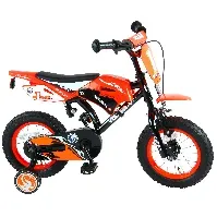 Bilde av Volare - Bicycle 12” Motorbike - Orange (91214) - Leker