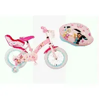 Bilde av Volare - Children's Bicycle 14" - Disney Princess (21409-CH) + Bicycle Helmet 52-56 cm - Princess (1027) - Leker