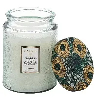 Bilde av Voluspa Large Glass Jar Candle French Cade & Lavender 455g Hjem & tilbehør - Dufter til hjemmet - Duftlys