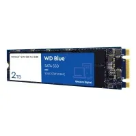 Bilde av WD Blue 3D NAND SATA SSD WDS200T2B0B - SSD - 2 TB - intern - M.2 2280 - SATA 6Gb/s PC-Komponenter - Harddisk og lagring - SSD