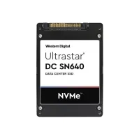Bilde av WD Ultrastar DC SN640 WUS4CB038D7P3E3 - SSD - 3840 GB - intern - 2,5 - U.2 PCIe 3.1 x4 (NVMe) - 256-bit AES PC-Komponenter - Harddisk og lagring - SSD
