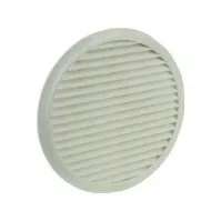 Bilde av Wallair N33830 Ventilatorgitter Plastic Passer til rørdiameter: 15 cm Ventilasjon & Klima - Ventilasjonstilbehør - Utblåsningsgitter