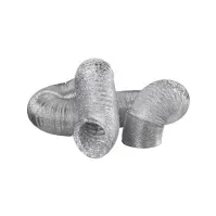 Bilde av Wallair N55878 Fleksibelt ventilationsrør Aluminium (Ø x L) 10.2 cm x 10 m Sølv Ventilasjon & Klima - Rør og beslag - Fleksible slanger