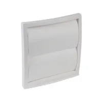 Bilde av Wallair NW 100 Ventilationsgitter Plastic Passer til rørdiameter: 10 cm Ventilasjon & Klima - Ventilasjonstilbehør - Utblåsningsgitter