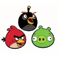 Bilde av Wallsticker - Angry Birds - 3 stk - 25x26,5 - 3D effekt Innredning , Barnerommet , Wallstickers
