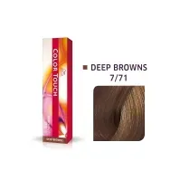 Bilde av Wella Professionals, Color Touch, Ammonia-Free, Semi-Permanent Hair Dye, 7/71 Medium Blonde Ash Chestnut, 60 ml N - A