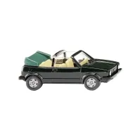 Bilde av Wiking 0046 05 H0 Personbil model Volkswagen Golf i Cabrio, mørkegrøn Hobby - Modelltog - Spor N