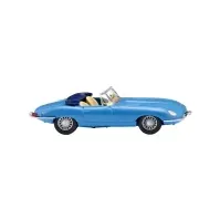 Bilde av Wiking 081707 H0 Jaguar E-type Roadster, blå Hobby - Modelltog - Spor N