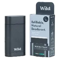 Bilde av Wild Black Case And Fresh Cotton & Sea Salt Deodorant Starter Pac Mann - Dufter - Deodorant