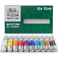 Bilde av Winsor&Newton - Winton Oil Colour Set (10x21ml) (831720) - Leker