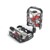 Bilde av XLC Pedal PD-S01 pedaler, sort/sølv Sykling - Sykkelutstyr - Smarttelefon Sykkelholdere