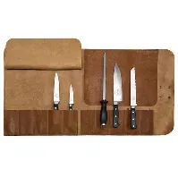 Bilde av Xapron Utah knivveske for 10 kniver, rust Knivveske
