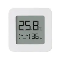 Bilde av Xiaomi Mi Temperature and Humidity Monitor 2 - Temperatur- og fuktighetssensor - trådløs - Bluetooth 4.2 LE - hvit Ventilasjon & Klima - Øvrig ventilasjon & Klima - Temperatur måleutstyr