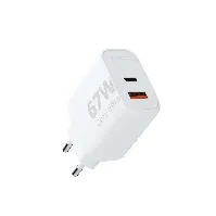 Bilde av Xtorm - 67W GaN2 Ultra Home Charger USB-C PD/USB-A White - Elektronikk