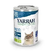 Bilde av Yarrah Organic Cat Fish Paté 400 g Katt - Kattemat - Våtfôr