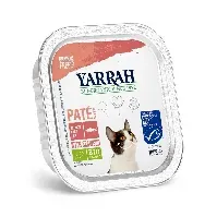 Bilde av Yarrah Organic Cat Salmon Paté Grain Free 100 g Katt - Kattemat - Våtfôr