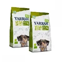Bilde av Yarrah Organic Dog Vega Grain Free Vegetarian 2x10kg Hund - Hundemat - Tørrfôr
