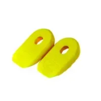 Bilde av ZÉFAL Crank Armor Protects cranks against any impacts or stones 70 x 40 x 16 mm Yellow ( Search tag: Zefal), 1 pair Sykling - Sykkelutstyr - Rammebeskytter