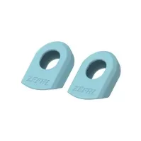 Bilde av ZÉFAL Crank Boot Minimalist and effective end-piece protection, the Crank Armor protects cranks against impacts and 47x38x16 mm Cyan Blue Sykling - Reservedeler - Krankbokser