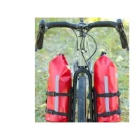 Bilde av ZÉFAL Z Adventure Fork Pack Red, Waterproof front bag for fork mount, Polyester 420D TPU, (Search tag: Zefal), 150 x 365 mm, 6 L, 346 g (bag Sykling - Sykkelutstyr - Poser og kurver