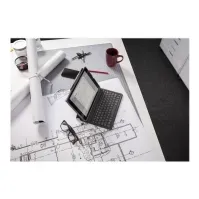 Bilde av ZAGG Pro Keys - Tastatur og folioveske - bakgrunnsbelyst - Bluetooth - Nordisk - svart/grå tastatur, svart/grå boks - for Apple 10.2-inch iPad (7. generasjon, 8. generasjon, 9. generasjon) PC & Nettbrett - PC tilbehør - Tastatur