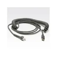 Bilde av Zebra - USB-kabel - USB - 2.7 m - rullet sammen - for Symbol LS2208, LS4208, LS4278 Zebra VC80X Skrivere & Scannere - Tilbehør til skrivere - Skanner