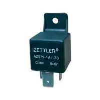 Bilde av Zettler Electronics AZ979-1A-12D Køretøjsrelæ 12 V/DC 80 A 1 x sluttekontakt Bilpleie & Bilutstyr - Belysning - Tilbehør og releer