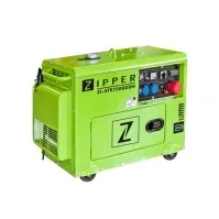 Bilde av Zipper ZI-STE7500DSH, 5700 W, 230 V, 14,5 l, Diesel, Elektronisk, 50 Hz El-verktøy - Andre maskiner - Bensindrevet verktøy