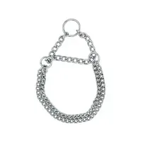 Bilde av Zolux Chain collar double necklace 1/2 60 cm Kjæledyr - Hund - Hundehalsbånd, Kobbel & Seler
