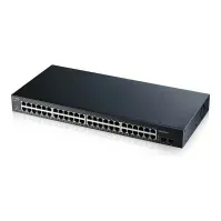 Bilde av Zyxel GS1900-48 - Switch - smart - 48 x 10/100/1000 + 2 x Gigabit SFP - stasjonær, rackmonterbar, veggmonterbar PC tilbehør - Nettverk - Switcher