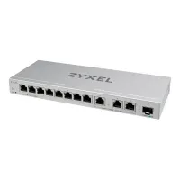 Bilde av Zyxel XGS1250-12 - Switch - Styrt - 8 x 10/100/1000 + 3 x 100/1000/2.5G/5G/10GBase-T + 1 x SFP+ - stasjonær PC tilbehør - Nettverk - Switcher