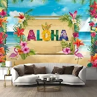 Bilde av aloha sommer hengende billedvev veggkunst stor billedvev veggmaleri dekor fotografi bakteppe teppe gardin hjem soverom stue dekorasjon